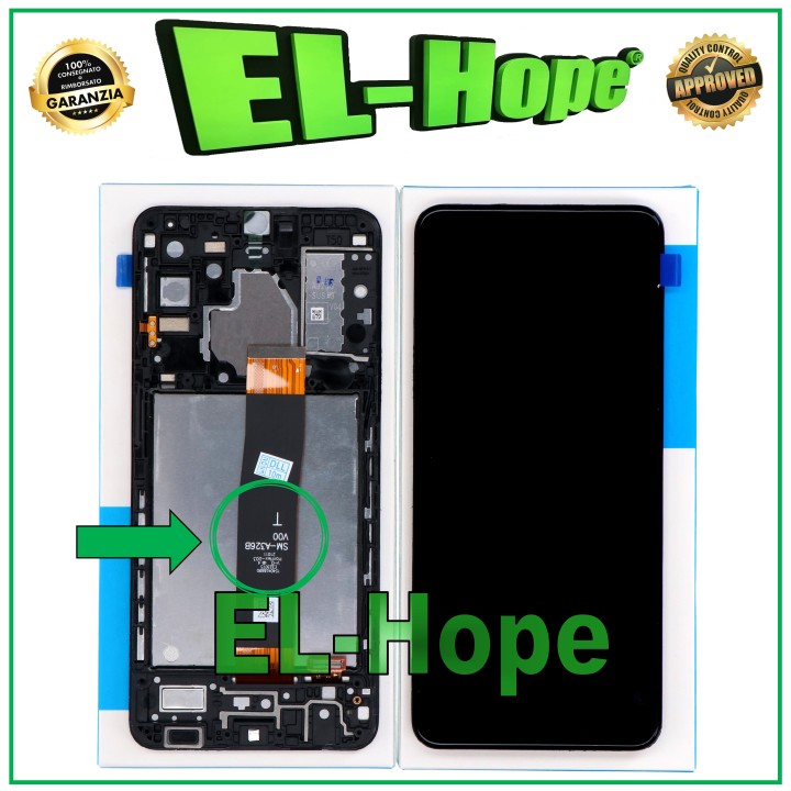 Écran LCD tactile + cadre e'quivalent d origine pour Samsung Galaxy A32 5G SM-A326 B
