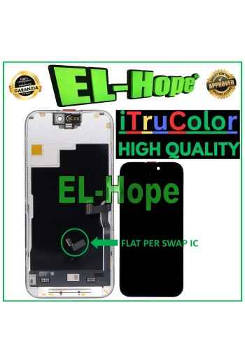 Écran LCD OLED souple iTruColor 120 Hz pour Apple iPhone 15 Pro avec verre tactile