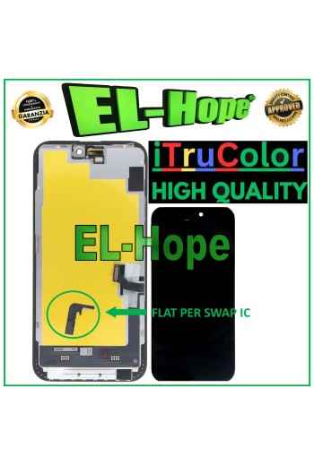 Écran LCD OLED souple haut de gamme iTruColor pour iPhone 15 Plus tactile