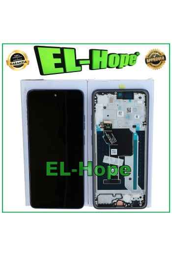 SERVICE DE CADRE D ÉCRAN TACTILE BLEU POUR MOTOROLA MOTO G56 XT2529