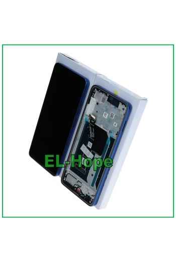 SERVICE DE CADRE D ÉCRAN TACTILE BLEU POUR MOTOROLA MOTO G56 XT2529