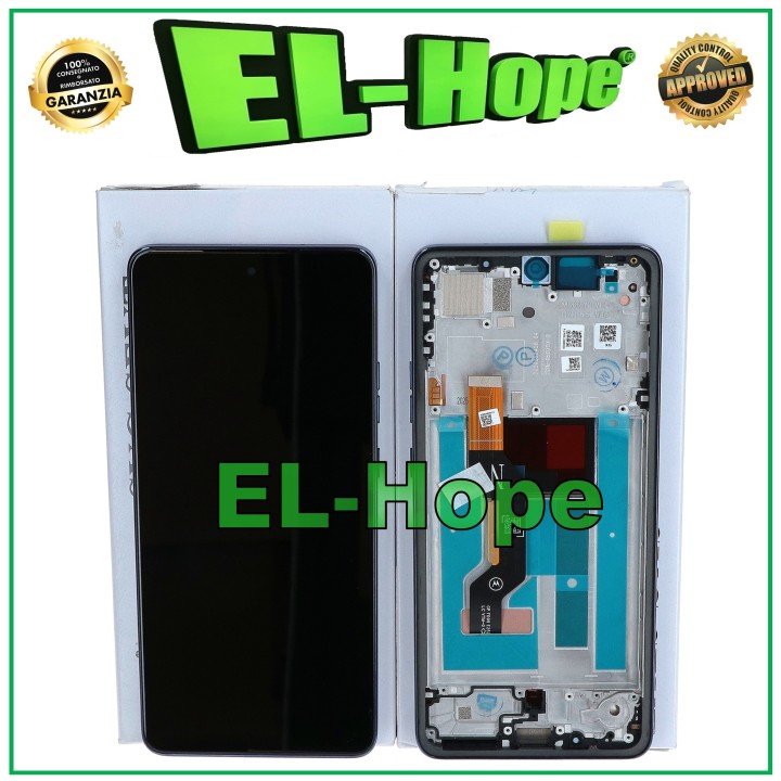 Cadre d e'cran LCD tactile, service d origine, Motorola Moto G86 5G XT2527 Spellbound