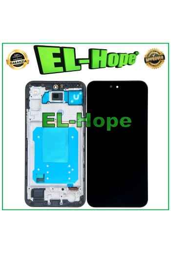 Écran OLED LCD + cadre pour Samsung Galaxy M35 5G SM-M356B tactile noir