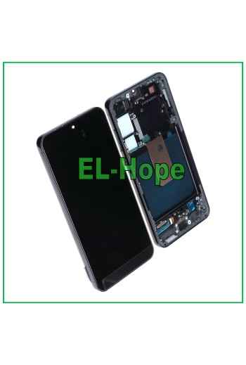 Écran tactile OLED LCD pour Samsung Galaxy S23 5G 2023 SM-S911, cadre noir