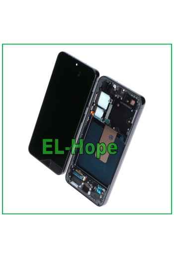 Écran tactile OLED LCD pour Samsung Galaxy S23 5G 2023 SM-S911, cadre noir