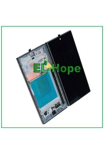 Écran tactile TFT LCD + cadre pour Samsung Galaxy S24 Ultra SM-S928 noir