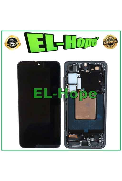 Écran tactile TFT LCD + cadre pour Samsung Galaxy S24 5G 2024 SM-S921 Noir