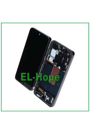 Écran tactile LCD TFT pour Samsung Galaxy S23 5G 2023 SM-S911, cadre noir