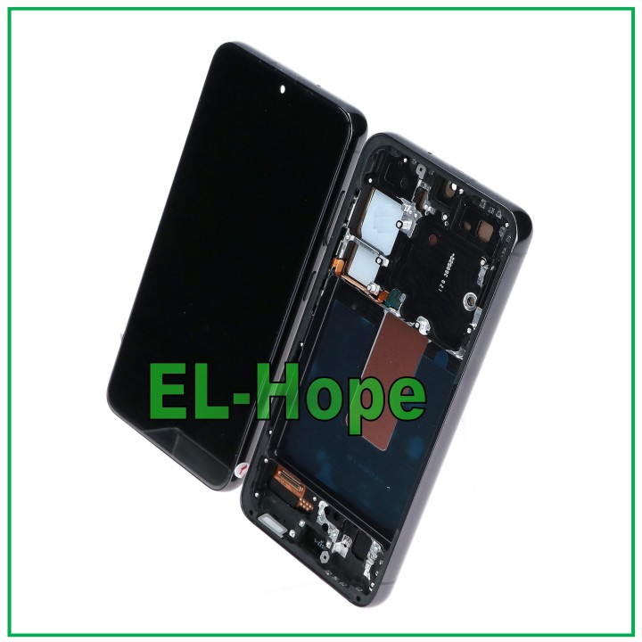 Écran tactile LCD TFT pour Samsung Galaxy S23 5G 2023 SM-S911, cadre noir