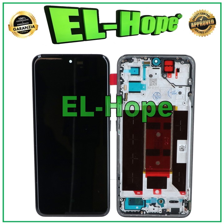 Écran LCD OLED a' cadre pour OPPO RENO 12 PRO CPH2629, e'cran tactile, version plate BOE-R0