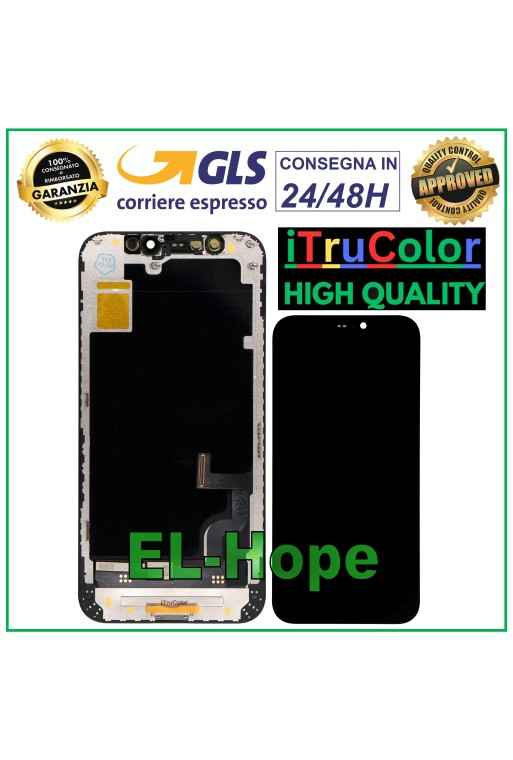 Écran LCD OLED rigide haut de gamme iTruColor pour iPhone 12 Mini tactile