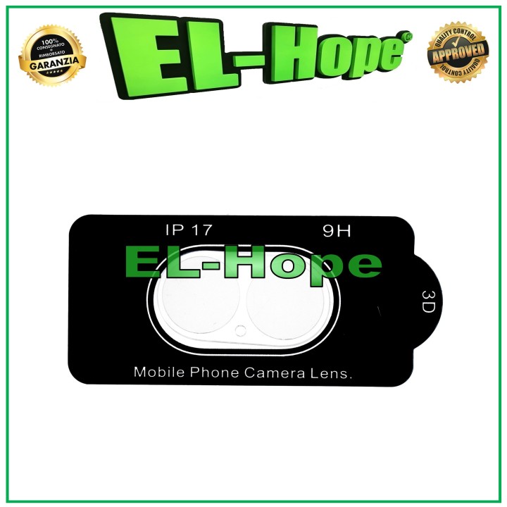 PROTECTION D OBJECTIF EN VERRE TREMPÉ POUR IPHONE 17