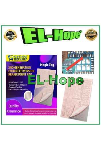 PLAQUE MÉCANIQUE EN TÊTE DE CUIVRE 2GEN POUR LA RÉPARATION DE CHENILLES ENDOMMAGÉES MICRO-SOUDAGE