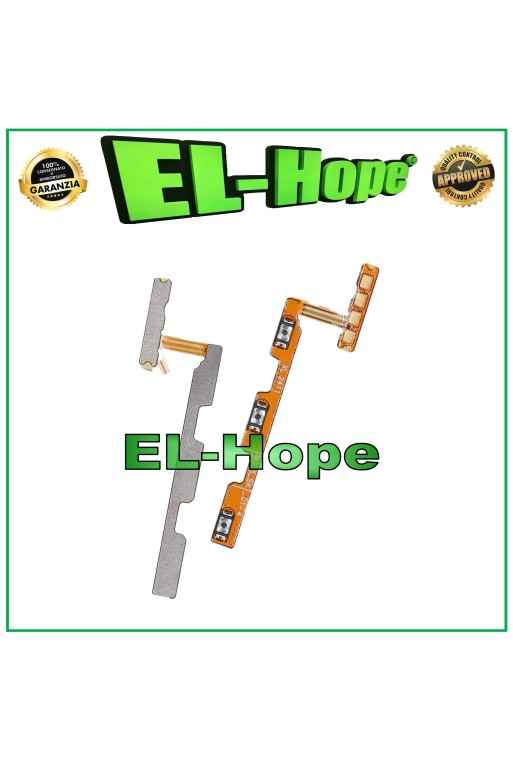 Touches late'rales plates&nbsp;: volume, marche/arre't, pour Xiaomi Redmi Note 13 4G 23124RA7EO