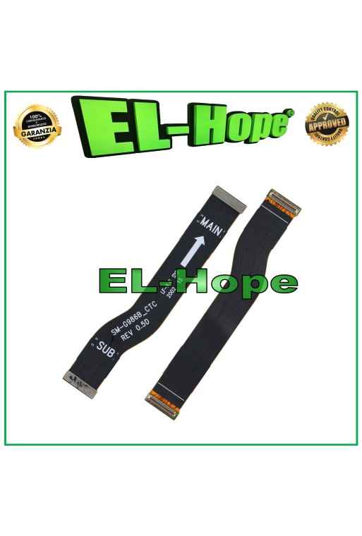 Connecteur de charge plat de la carte me're du Samsung Galaxy S20 Plus SM-G985