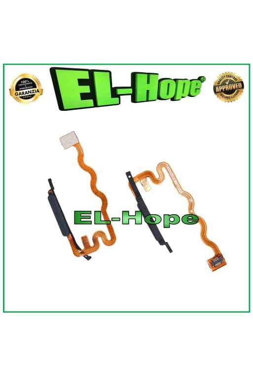 Bouton d empreinte digitale plat et flexible pour Motorola Moto G34 XT2363-2 noir