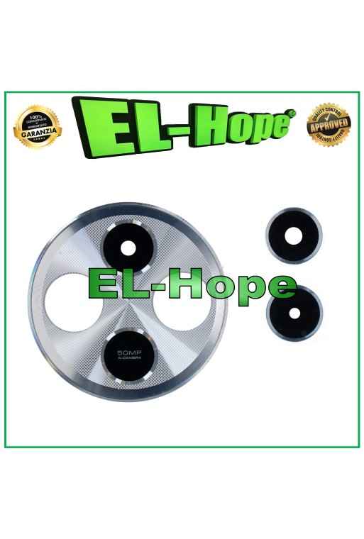 Lentille en verre pour came'ra arrie're Xiaomi Redmi 14C 2409BRN2CA 2411DRN47C Argent