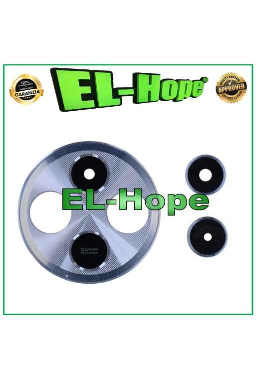 Lentille en verre pour came'ra arrie're Xiaomi Redmi 14C 2409BRN2CA 2411DRN47C Violet