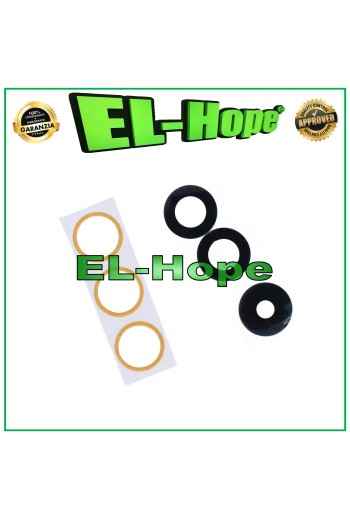 Objectif en verre pour appareil photo arrie're Samsung Galaxy A56 SM-A566 noir