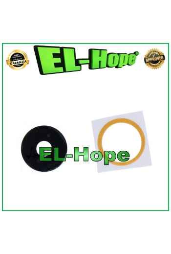 Autocollant en verre pour objectif de came'ra arrie're iPhone 16E