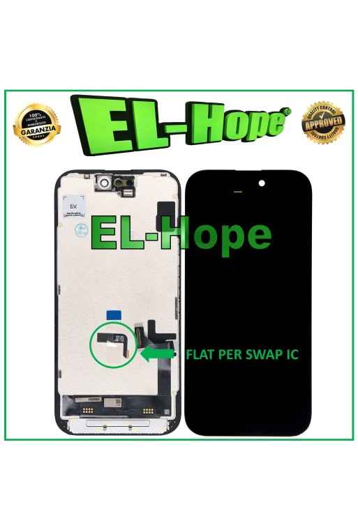 Écran OLED LCD souple pour Apple iPhone 15, e'cran tactile en verre GX original