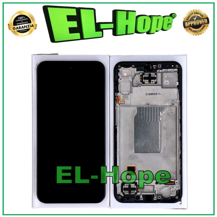 Écran LCD tactile noir avec cadre d origine pour Samsung M35 5G SM-M356B GH82-35001A