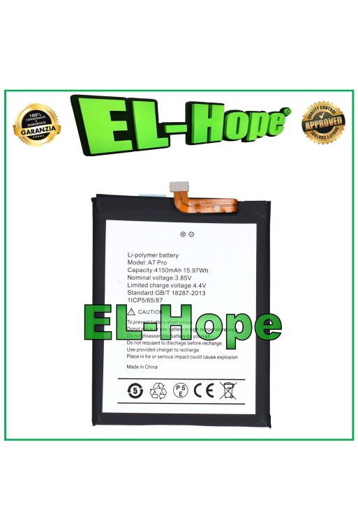 Batterie UMIDIGI A7 PRO 4150 mAh ÉQUIVALENTE À L ORIGINALE