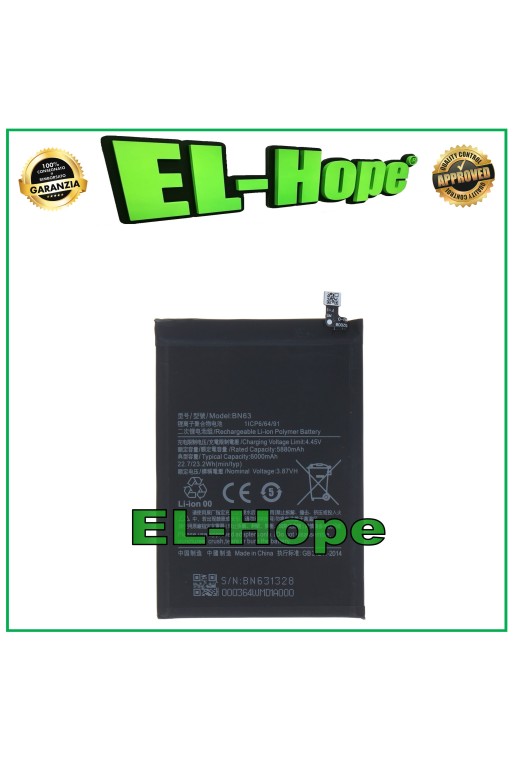 Batterie BN63 pour Xiaomi Redmi 10/10 Prime M21061119DG 6000 mAh e'quivalente a' l originale