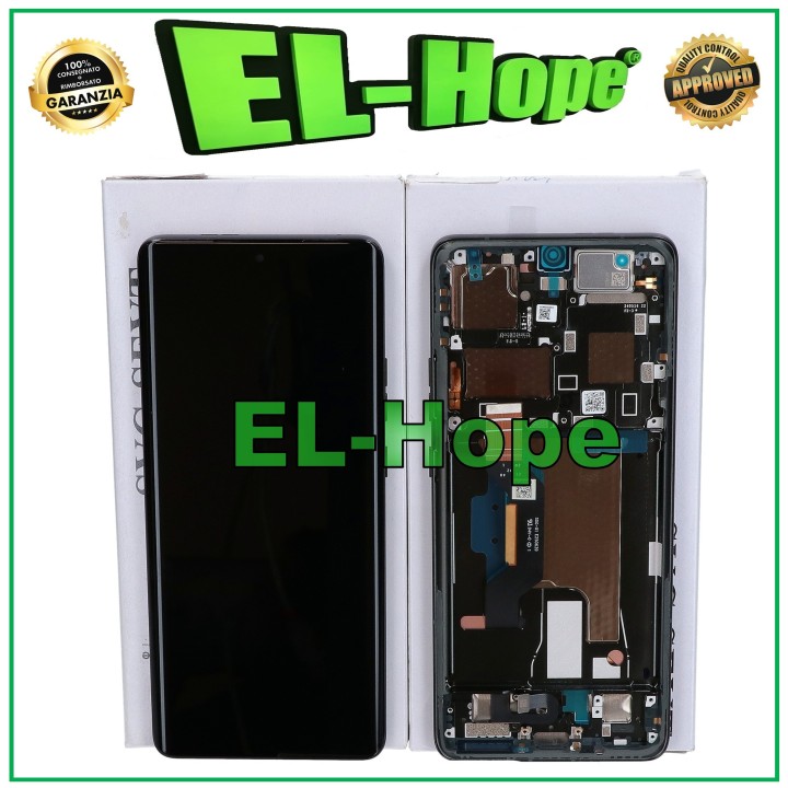 Écran + Cadre tactile Service d origine Motorola Moto Edge 50 Ultra XT2401 Gris