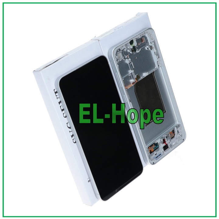 Cadre et e'cran d origine pour Samsung S25 FE 5G 2025 SM-S731 tactile blanc GH82-38431B