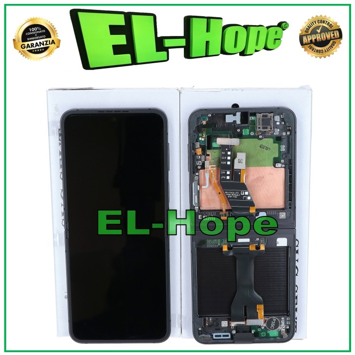SERVICE D ÉCRAN TACTILE D ORIGINE SAMSUNG Z FLIP 6 5G SM-F741B NOIR GH82-35013E