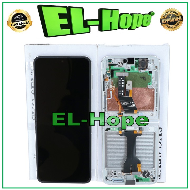 SERVICE D ÉCRAN TACTILE D ORIGINE SAMSUNG Z FLIP 6 5G SM-F741B BLANC GH82-35013F