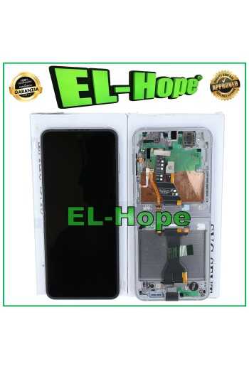 Écran tactile LCD d origine pour Samsung Galaxy Z Flip 6 5G SM-F741B argent.
