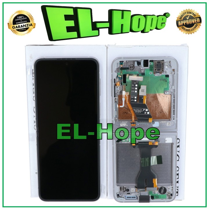 SERVICE D ÉCRAN TACTILE D ORIGINE SAMSUNG Z FLIP 6 5G SM-F741B ARGENT GH82-35013A