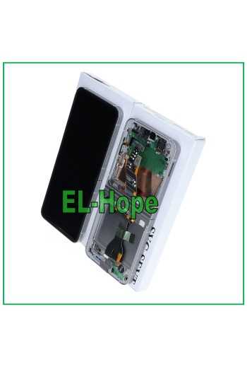 Écran tactile LCD d origine pour Samsung Galaxy Z Flip 6 5G SM-F741B argent.