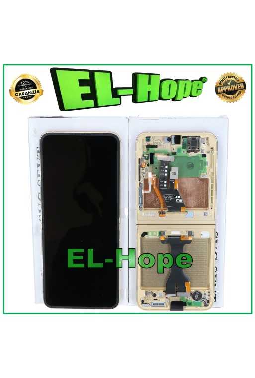 Écran tactile LCD d origine pour Samsung Galaxy Z Flip 6 5G SM-F741B jaune