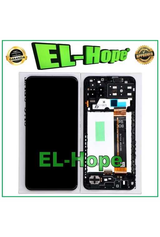 ÉCRAN LCD TACTILE + CADRE ORIGINAL SAMSUNG GALAXY A13 4G 2022 SM-A137 F GLASS
