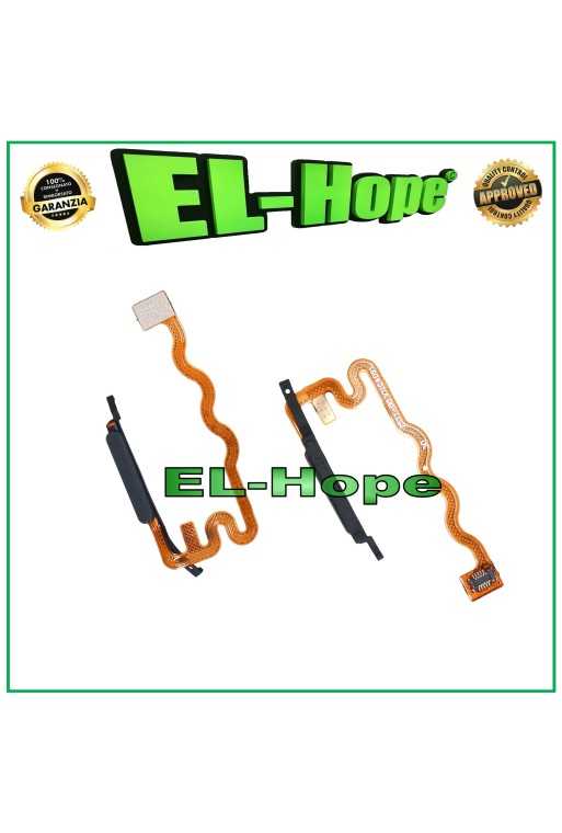 Bouton de empreinte digitale plat et flexible pour Motorola Moto G04 G04S G24 noir