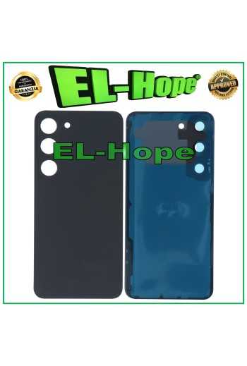 Coque arrie're en verre noir pour Samsung Galaxy S23 SM-S911