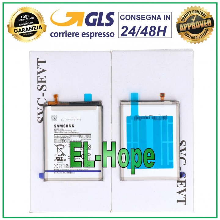Batterie de origine pour Samsung Galaxy M31 SM-M315F EB-BM207ABY 6000 mAh