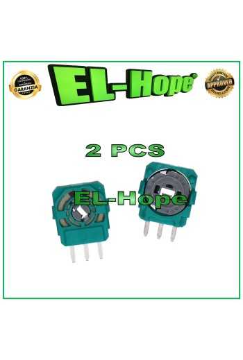 PAIRE DE 2 POTENTIOMÈTRES AJUSTEURS 10K Ohm POUR MANETTE ANALOGIQUE PS4