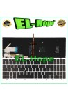 Ordinateur portable HP EliteBook 755/850 G5, clavier re'troe'claire' TrackPoint noir