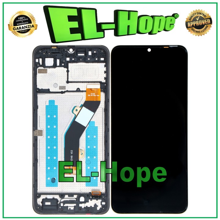 Cadre d e'cran LCD pour ZTE Blade A35E Z2466, e'cran tactile en verre, assemble'