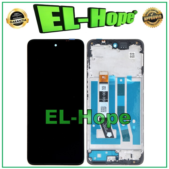 Écran LCD + cadre pour Motorola Moto G64 5G XT2431, e'cran tactile en verre noir