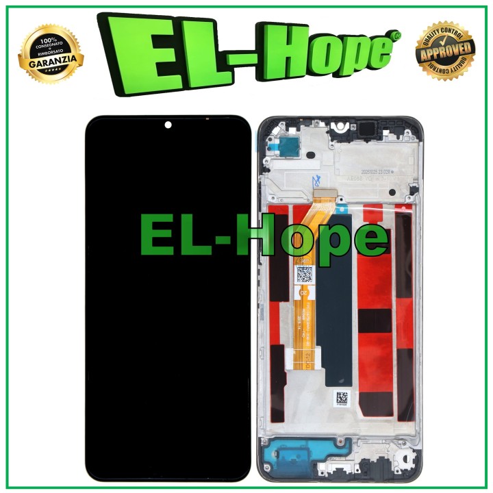 Écran LCD + cadre pour OPPO REALME NOTE 70T RMX5313, e'cran tactile assemble'