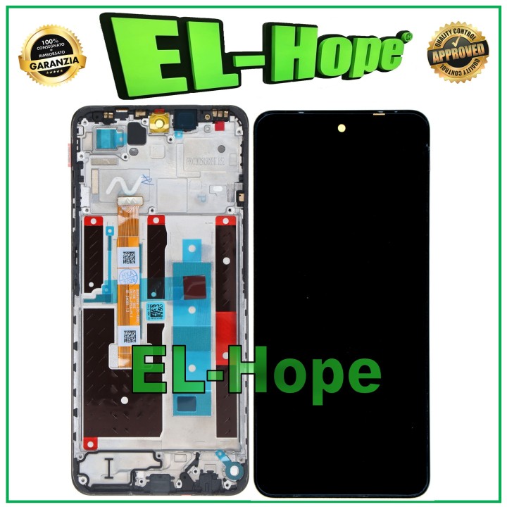 Écran LCD + cadre pour OPPO REALME 14X RMX3943, e'cran tactile en verre, assemble'