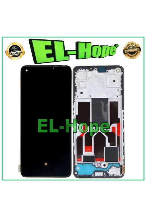 Écran tactile OLED + cadre pour OnePlus Nord CE 5G Core Edition EB2101 EB2103 LCD