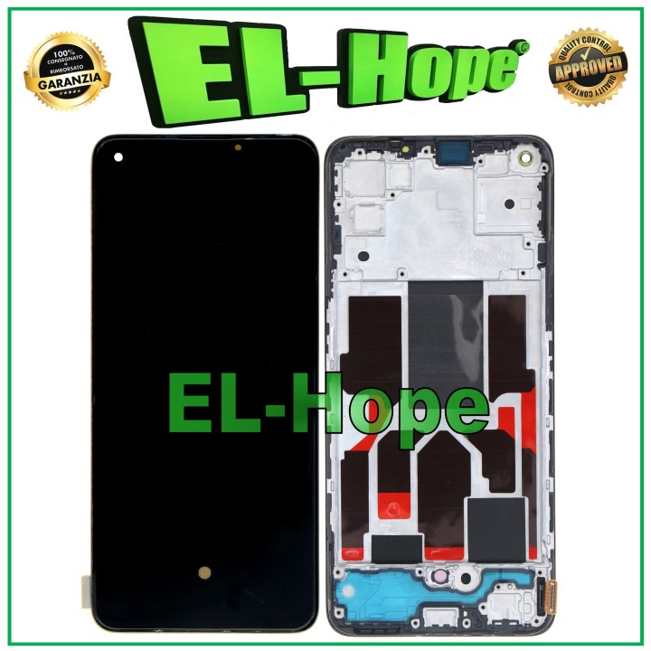 Écran tactile OLED + cadre pour OnePlus Nord CE 5G Core Edition EB2101 EB2103 LCD
