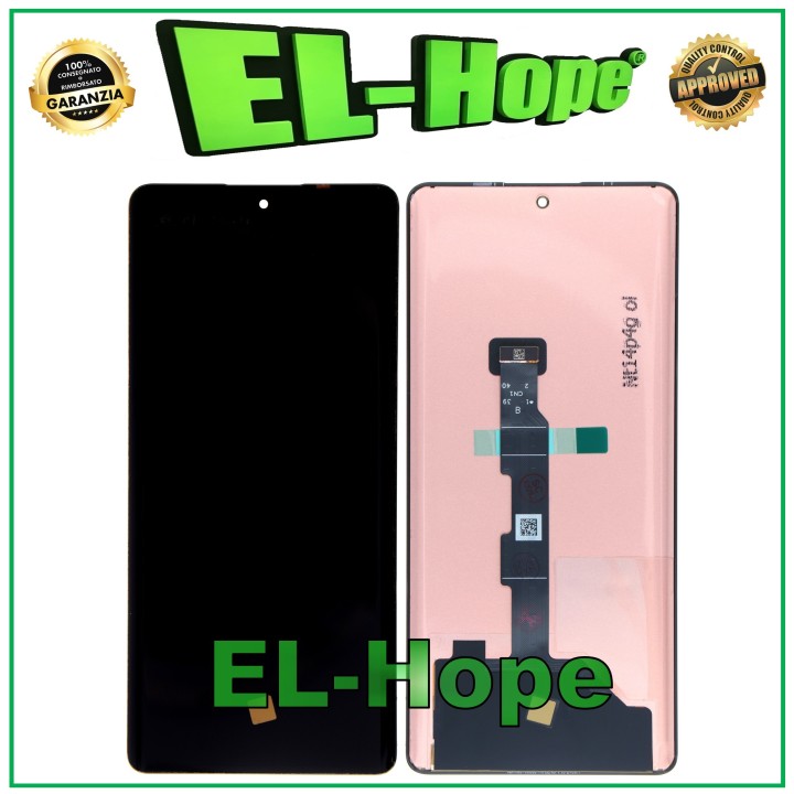 Écran tactile OLED LCD pour Xiaomi Redmi Note 14 Pro 4G 24116RACCG Noir
