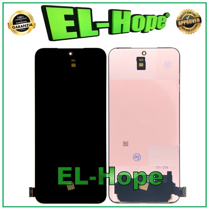 Écran tactile OLED LCD pour Xiaomi 14 23127PN0CG, verre, assemble', noir